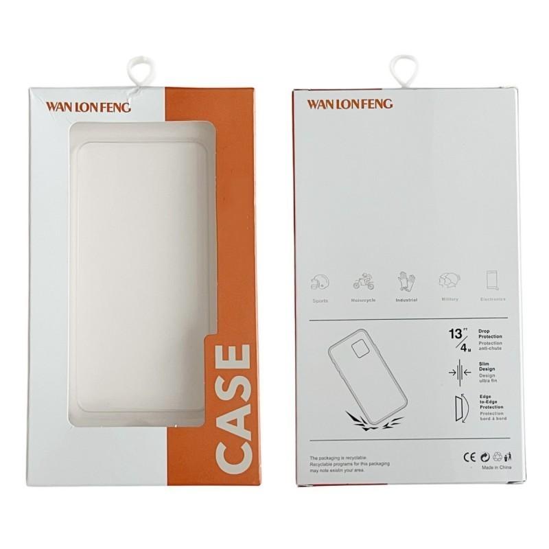 iPhone 15 Clear MagSafe WANLONFENG LM2 Series Cover- Transparent - Image 2
