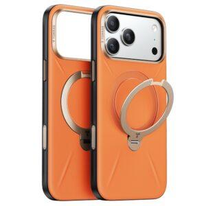 iPhone 17 Pro TORRAS Ostand Q3 VegSkin Series MagSafe Kickstand Cover - Orange