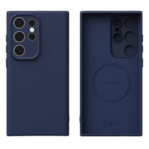 Samsung Galaxy S24 Ultra YCADEN MagSafe Precise Cutouts TPU Cover – Dark Blue