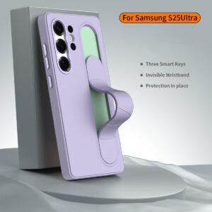 Samsung Galaxy S25FE ShortKey Standing Grip Case – Purple