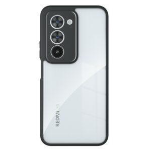 Xiaomi Redmi 15 4G/ 5G TPU + PC Shockproof Clear Cover – Black