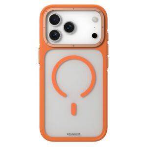 iPhone 17 Pro Max YOUNGKIT MagSafe Skin-Touch Matte PC + TPU Cover – Orange