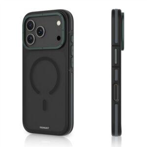 iPhone 17 Pro Max YOUNGKIT MagSafe Skin-Touch Matte PC + TPU Cover – Black