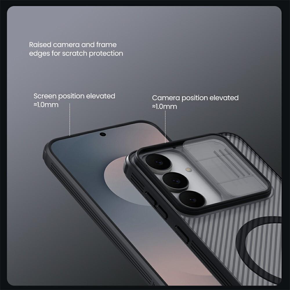 Samsung Galaxy S25 FE NILLKIN Camshield Pro Magnetic Series TPU + PC Clear Black - Image 16