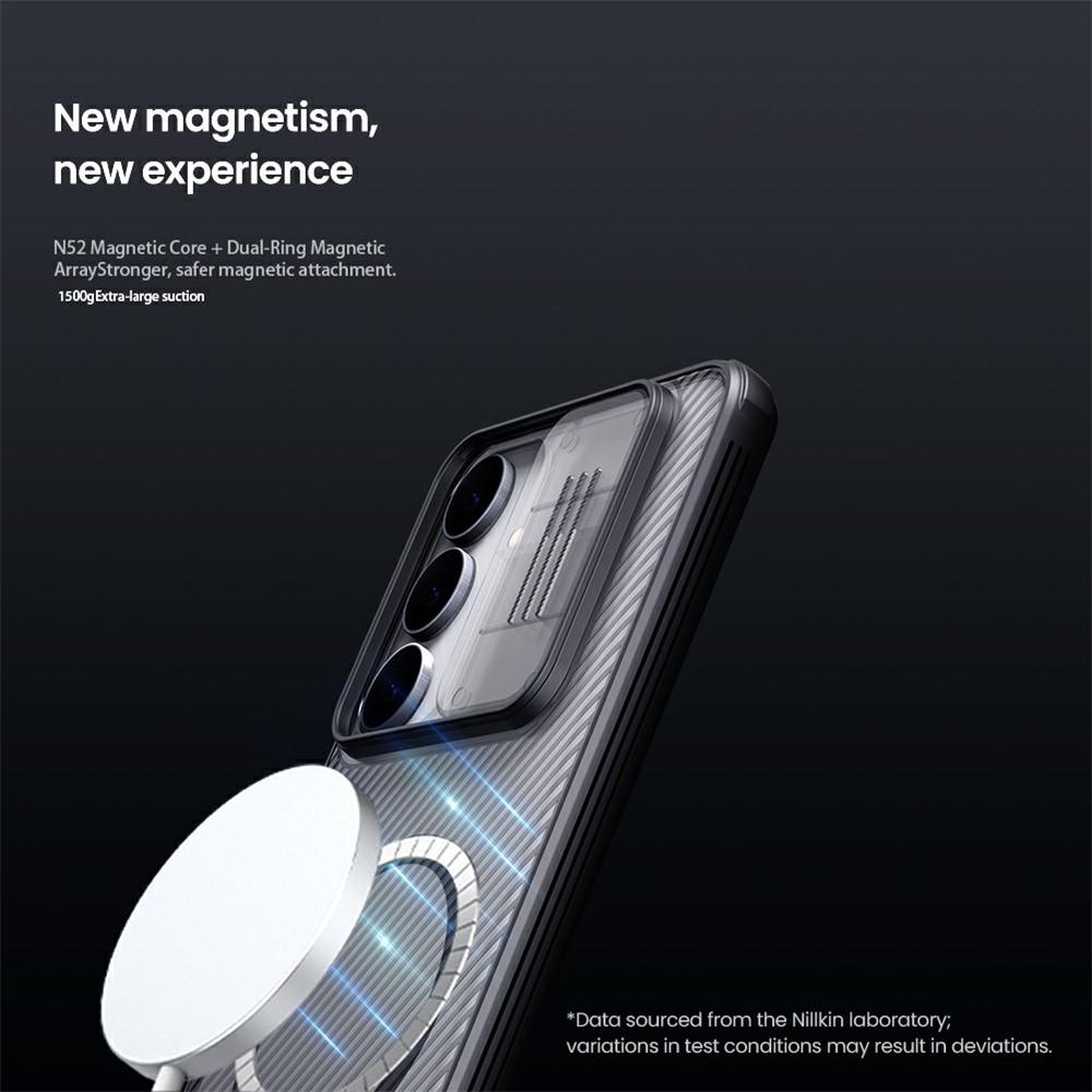 Samsung Galaxy S25 FE NILLKIN Camshield Pro Magnetic Series TPU + PC Clear Black - Image 14