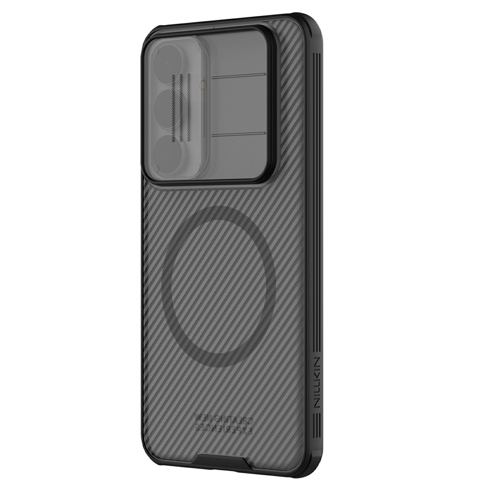Samsung Galaxy S25 FE NILLKIN Camshield Pro Magnetic Series TPU + PC Clear Black - Image 8