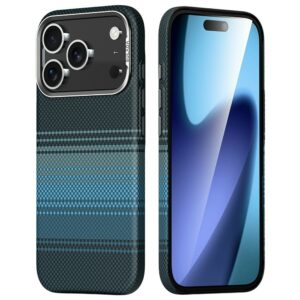 iPhone 17 Pro Max SULADA Magnetic Shockproof Hard PC Cover – Blue