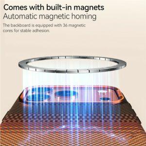 iPhone 17 Pro SULADA Magnetic Shockproof Hard PC Cover – Orange