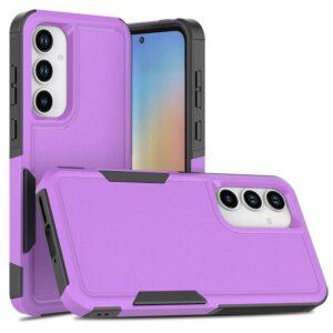 Samsung Galaxy A55 5G /A35 PC+TPU Shockproof Protective Cover - Purple
