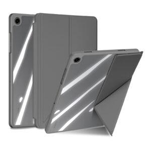 Samsung Galaxy Tab A11+/A9+ Dux Ducis Magi Series Leather Cover – Grey