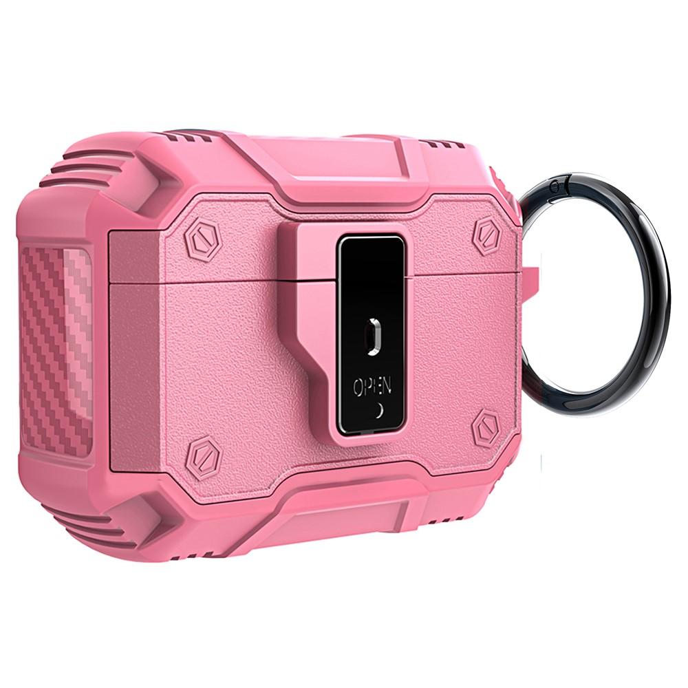 AirPods Pro 3 Anti Drop Protection One-Click Open TPU + PC Case - Pink