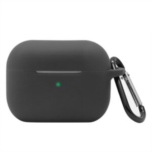 Apple AirPods Pro 3 Anti Drop Silicone Case with Dust Plug – Black