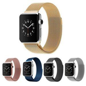 Milanese Loop Metal Watch Wrist Band Apple Watch 49mm/46mm/45mm/44mm – Rose Gold