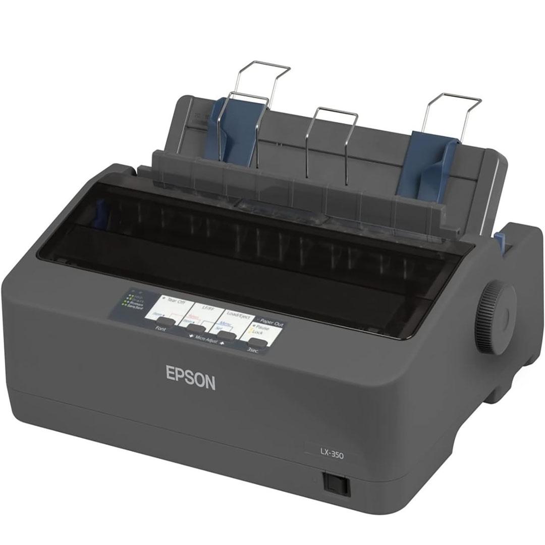 Epson Lx-350 Dot Matrix Printer - Black - Image 2