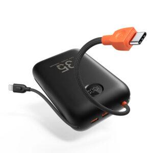 VEGER VP-3019 30000mah PD 35W + Digital Power Display - Black