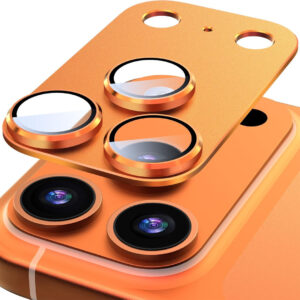 iPhone 17 Pro Orange Full Covered Camera Lens