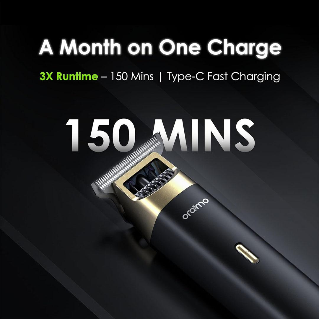 Oraimo Smart Trimmer 2 - Black - Image 3