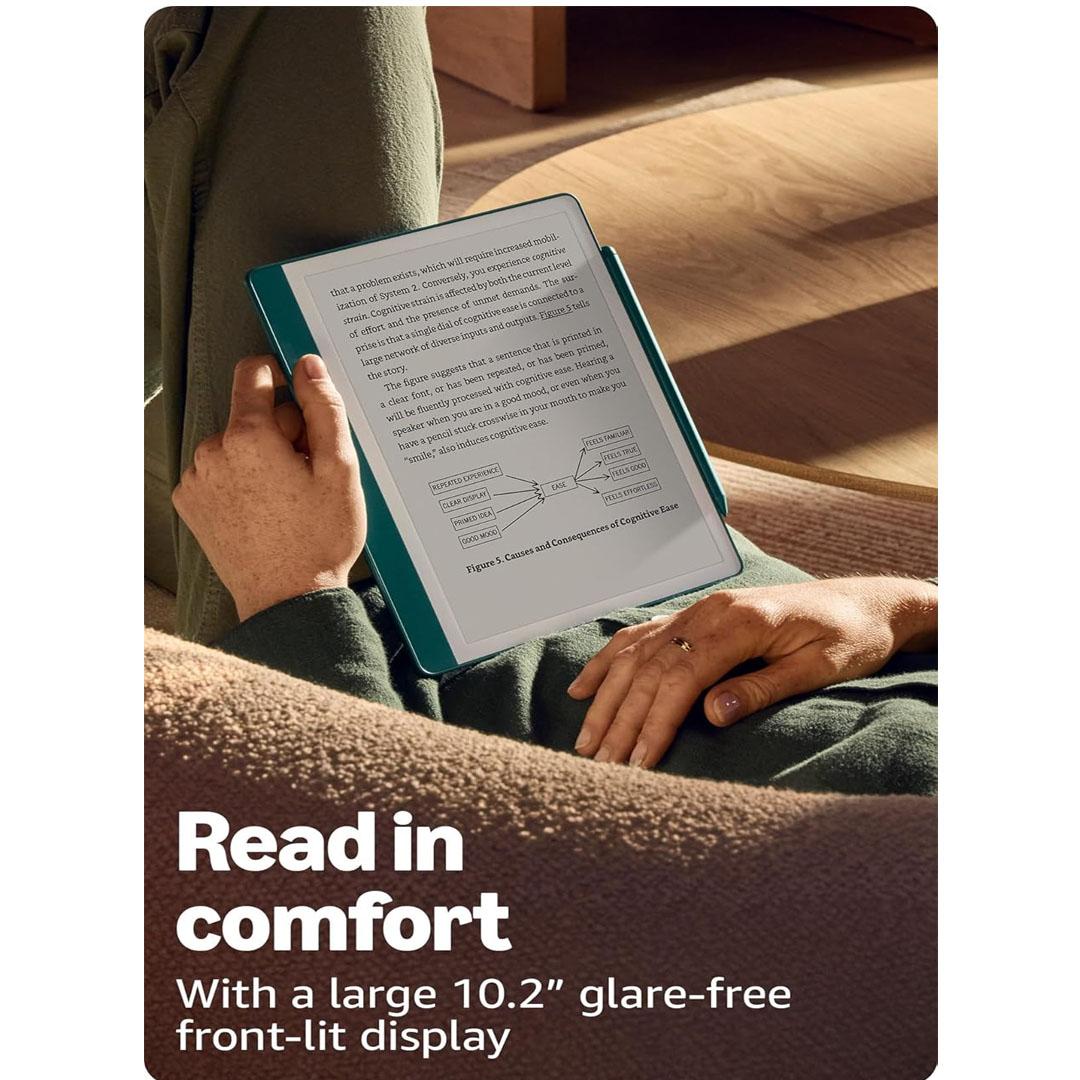 Amazon Kindle Scribe 2024 10.2 Wi-Fi 64GB Premium Pen - Metallic Jade - Image 3