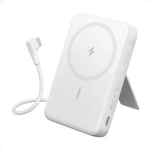 Anker Zolo 10000mAh Wireless power Bank Built – in USB-C Cable – White A1685H21