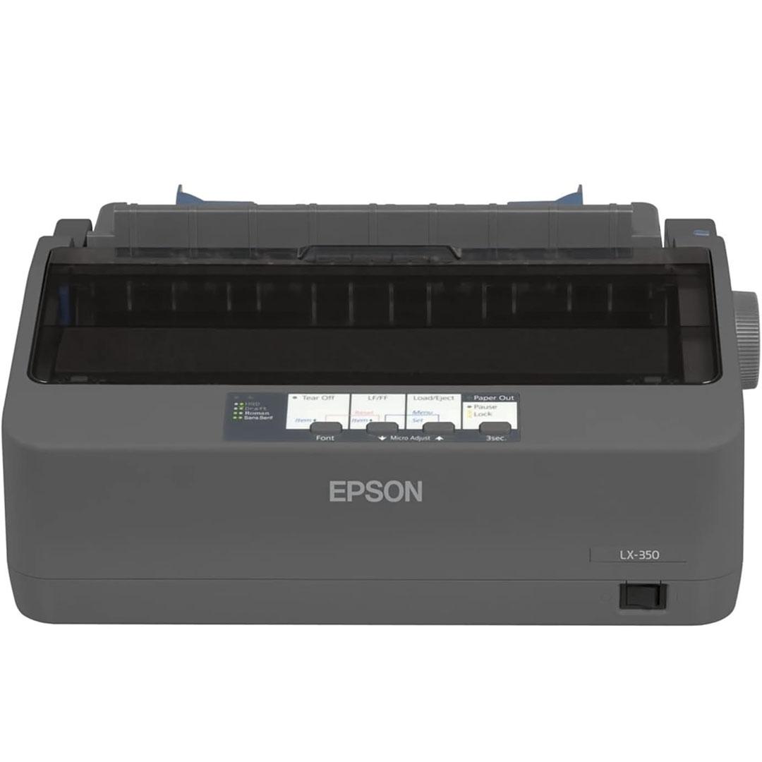 Epson Lx-350 Dot Matrix Printer - Black - Image 3