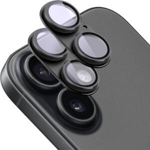 iPhone 17 Black Full Covered Camera Lens