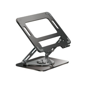 Green Lion 360 Rotatable Laptop Stand – Black