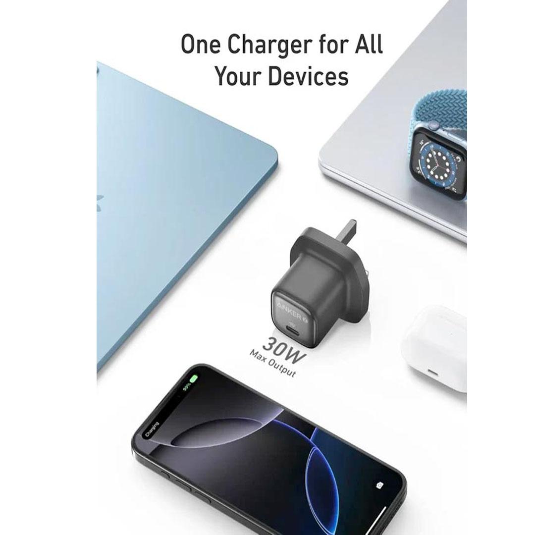 Anker Zolo Charger 30W PD 3.0 - Black A2698K11 - Image 4