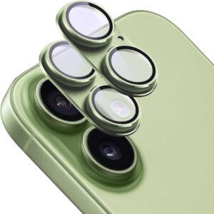 iPhone 17 Green Full Covered Camera Lens