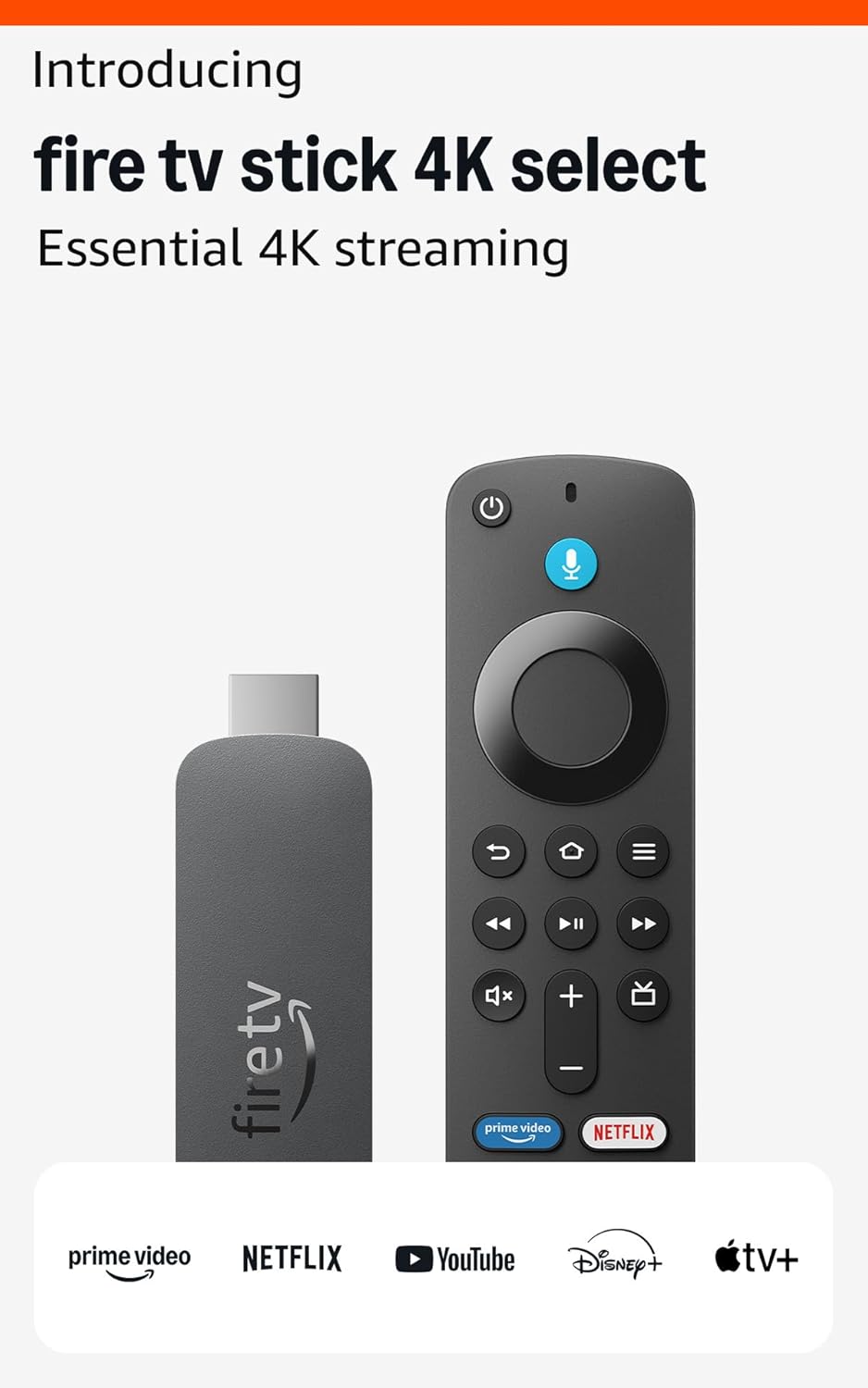 Amazon Fire Tv Stick 4K Select 8GB Wifi 5 - Black - Image 8