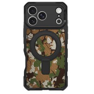 iPhone 17 Pro Max ITSKIN Carbon Stand Magsafe Cover - Camouflage Green