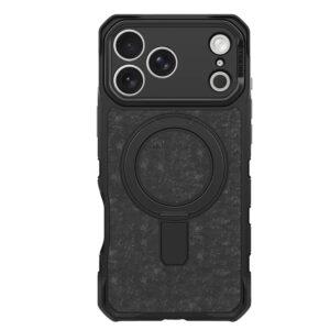 iPhone 17 Pro Max ITSKIN Carbon Stand Magsafe Cover – Black Marble