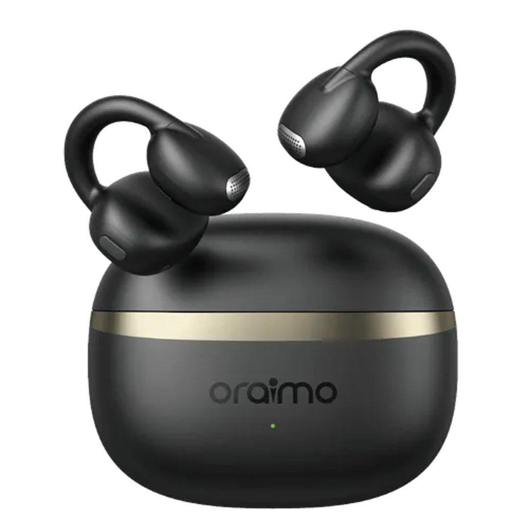 Oraimo OpenSnap OPN-373 Open-Ear True Wireless Earbuds - Black