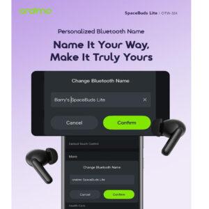 Oraimo SpaceBuds Lite OTW-324 – Speed Black
