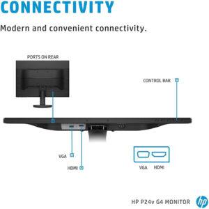HP P24V G4 Edge to Edge FHD Monitor – Black(used)