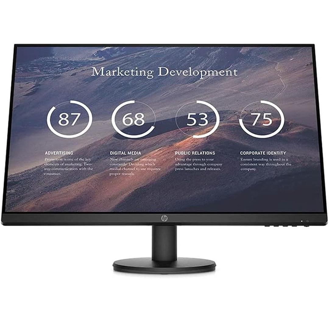 HP P24V G4 Edge to Edge FHD Monitor - Black(used)