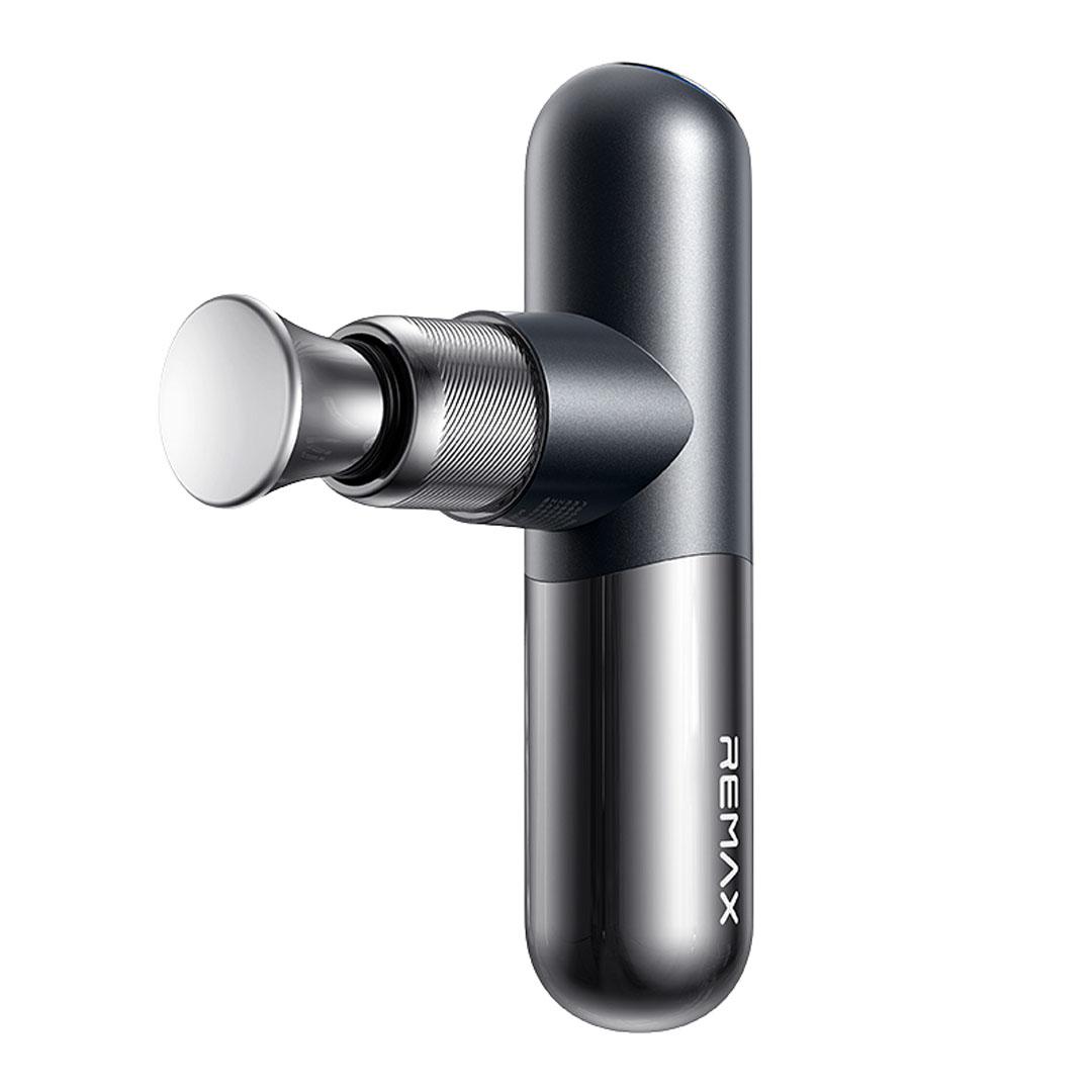 Remax RS-M01 Rechargeable Fascia Massage Gun - Black