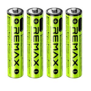 Remax Rechargeable USB-C AAA Lithium Battery (4-Pack)