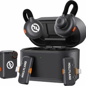 Hollyland Lark M2S Wireless Microphone Ultimate Combo - Black