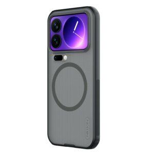 Xiaomi 17 Pro Max NILLKIN Super Frosted Shield Pro Magnetic Matte Clear Cover – Black