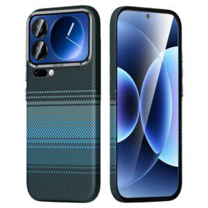 Xiaomi 17 Pro SULADA Magnetic Shockproof Hard PC Back Cover – Blue