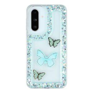 Samsung Galaxy A17 / A26 Epoxy PVC Butterfly TPU Cover - Green