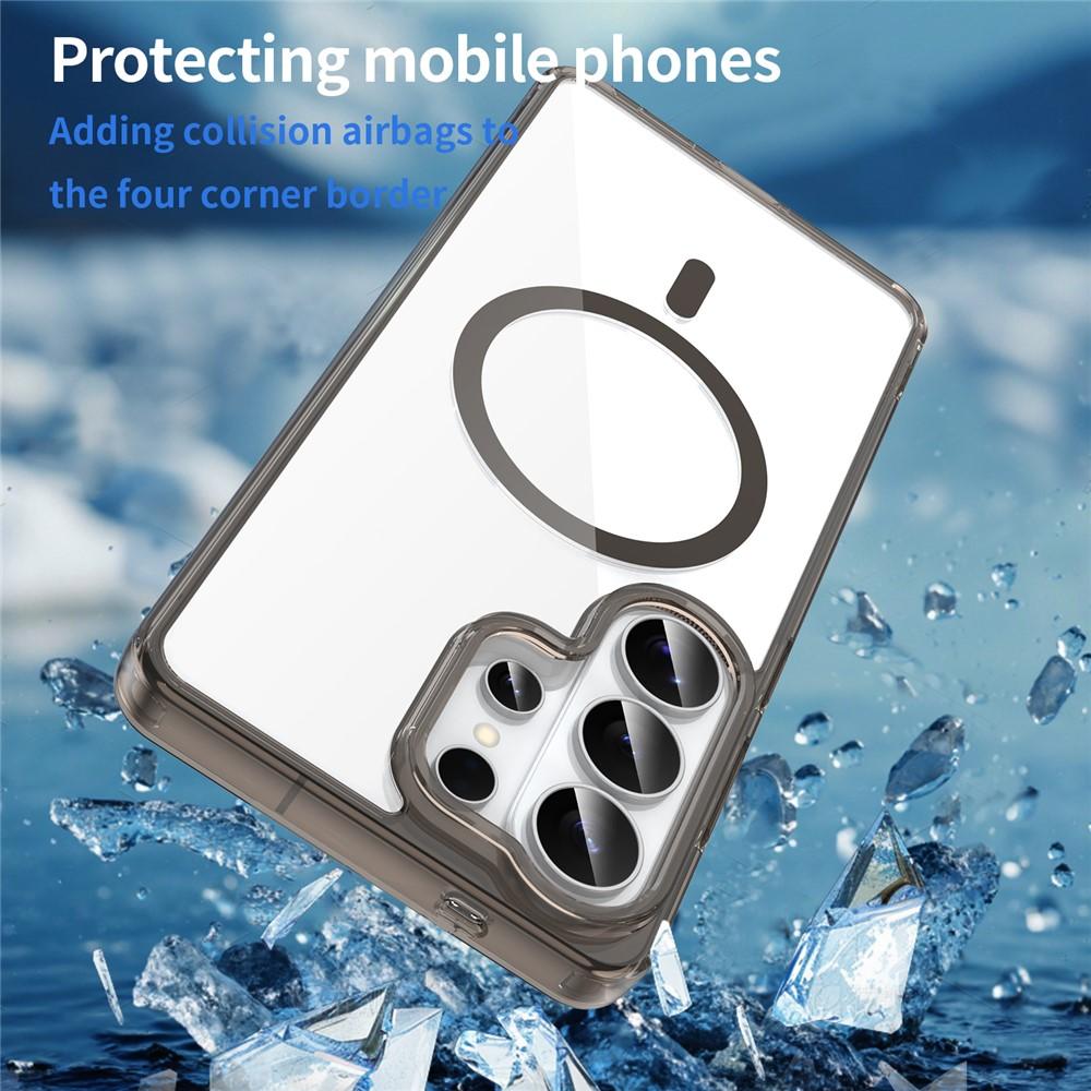 Samsung Galaxy S26 Ultra Magsafe TPU Acrylic Cover Anti Yellowing - Black - Image 3