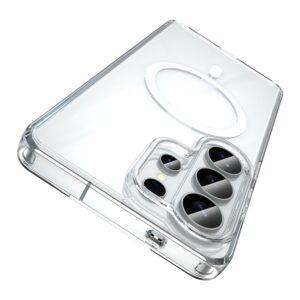 Samsung Galaxy S26 Ultra Magsafe TPU Acrylic Cover Anti Yellowing – Transparent