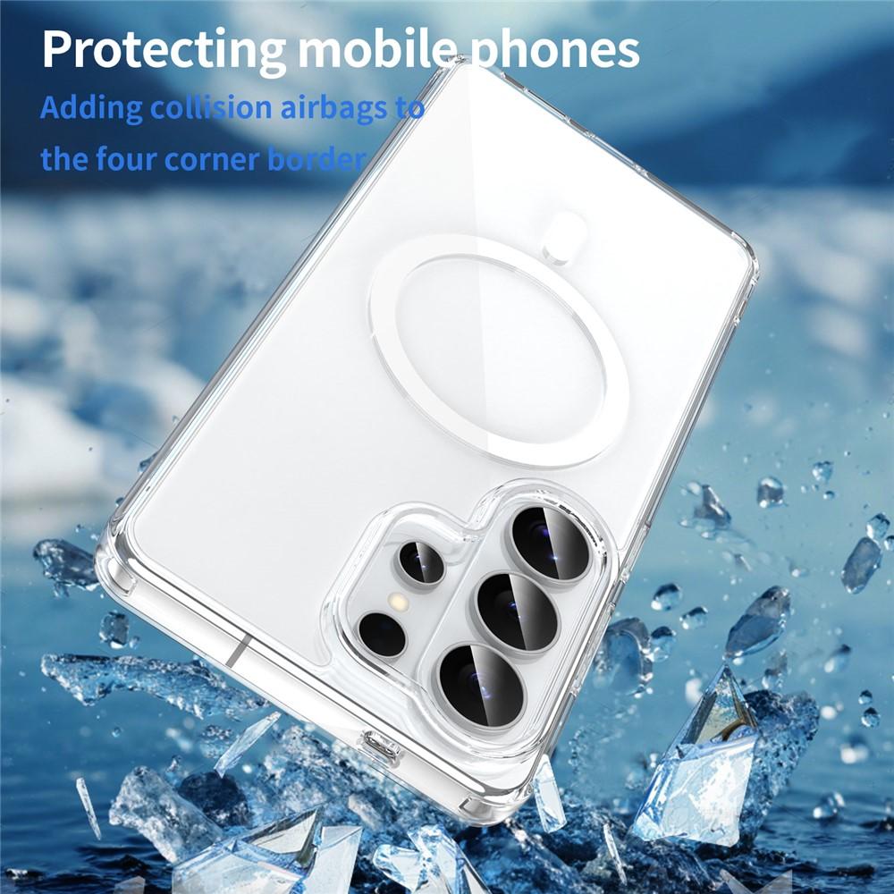 Samsung Galaxy S26 Ultra Magsafe TPU Acrylic Cover Anti Yellowing - Transparent - Image 3