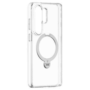 Samsung Galaxy S26 Ultra TORRAS Ostand Q3 spin Magsafe Kickstand Cover – Clear
