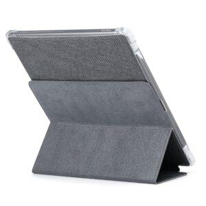 Amazon Kindle Scribe VILI DB Leather Stand Cover with Auto-Wake / Sleep – Dark Grey