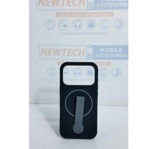 iPhone 17 Pro Silicone Magsafe 360 Holder Rotation – Black