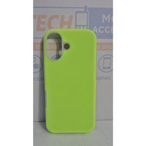 iPhone 16 Pro Max Silicone Cover – Neon Green
