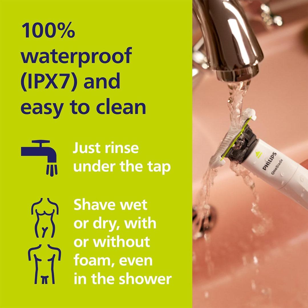 Philips One Blade Intimate Shaver - White - Image 2