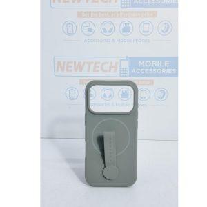 iPhone 17 Pro Silicone Magsafe 360 Holder Rotation – Gray